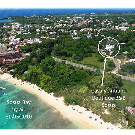 Casa Veintiuno Otel Sosúa Dış mekan fotoğraf