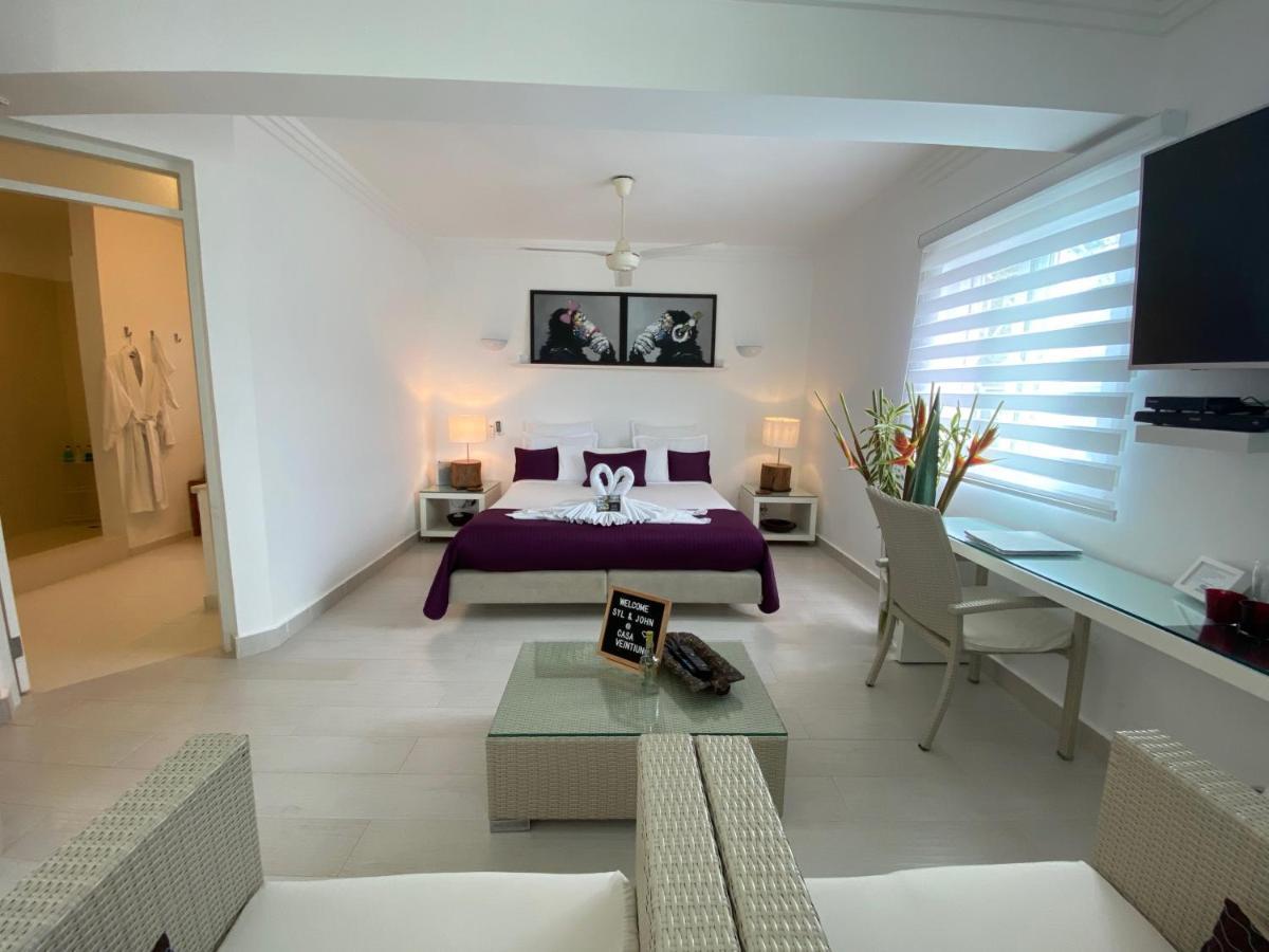 Casa Veintiuno Otel Sosúa Dış mekan fotoğraf